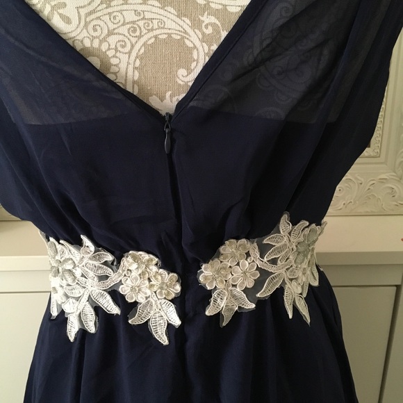 London Dress Co. Midnight Blue Jewel Dress NWT 🐙 - Picture 4 of 5